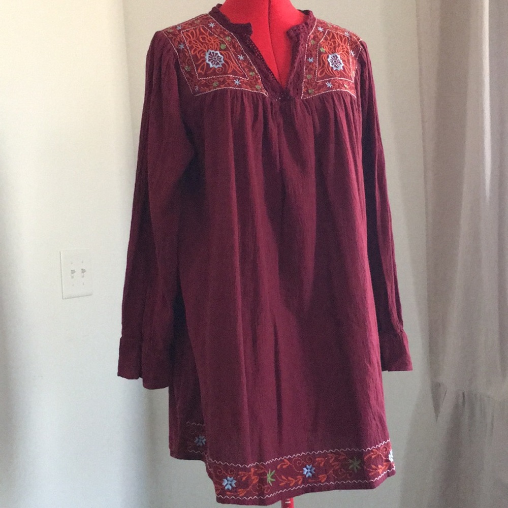 Umgee Embroidered Dress